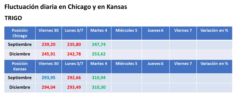 Fuerte repunte del trigo en EE.UU. por la demora en la cosecha de invierno y las tensiones en la zona del Mar Negro - 3