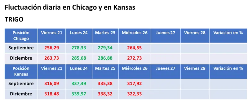 Un segundo día de calma en los puertos de Ucrania acentuó la toma de ganancias de los inversores y la caída de los precios del trigo y del maíz - 3