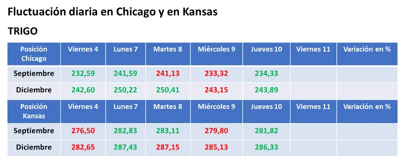 Mayoría de alzas leves en el mercado de granos estadounidense, en la previa del informe mensual que el USDA publicará mañana - 3