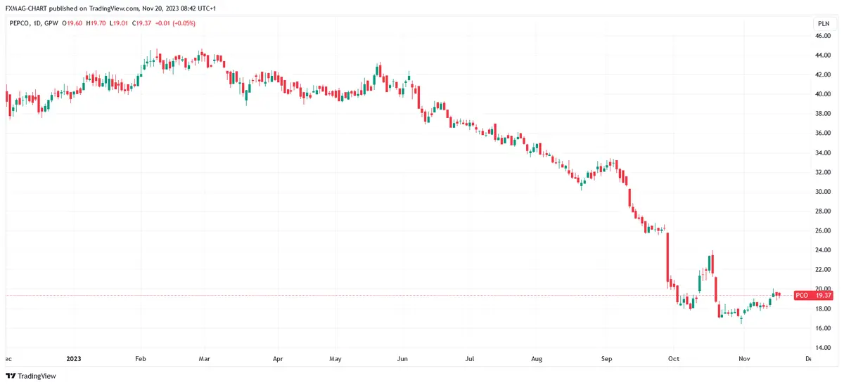 ¿Una gran oportunidad para las acciones de una empresa del WIG20? El accionista conserva los títulos a pesar de la corrección masiva - 1
