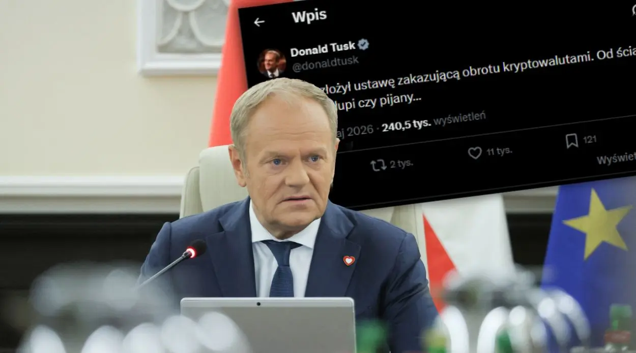 ¿El PiS quiere prohibir las criptomonedas en Polonia? Donald Tusk responde