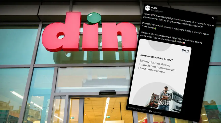 Acciones de Dino a un 28% de descuento. ¡UOKiK golpea al gigante! Condiciones laborales en la red bajo la lupa