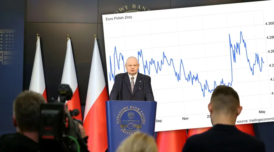 El zloty polaco bajo presión del mercado. Tasas de divisas del euro, dólar y libra antes de una prueba importante