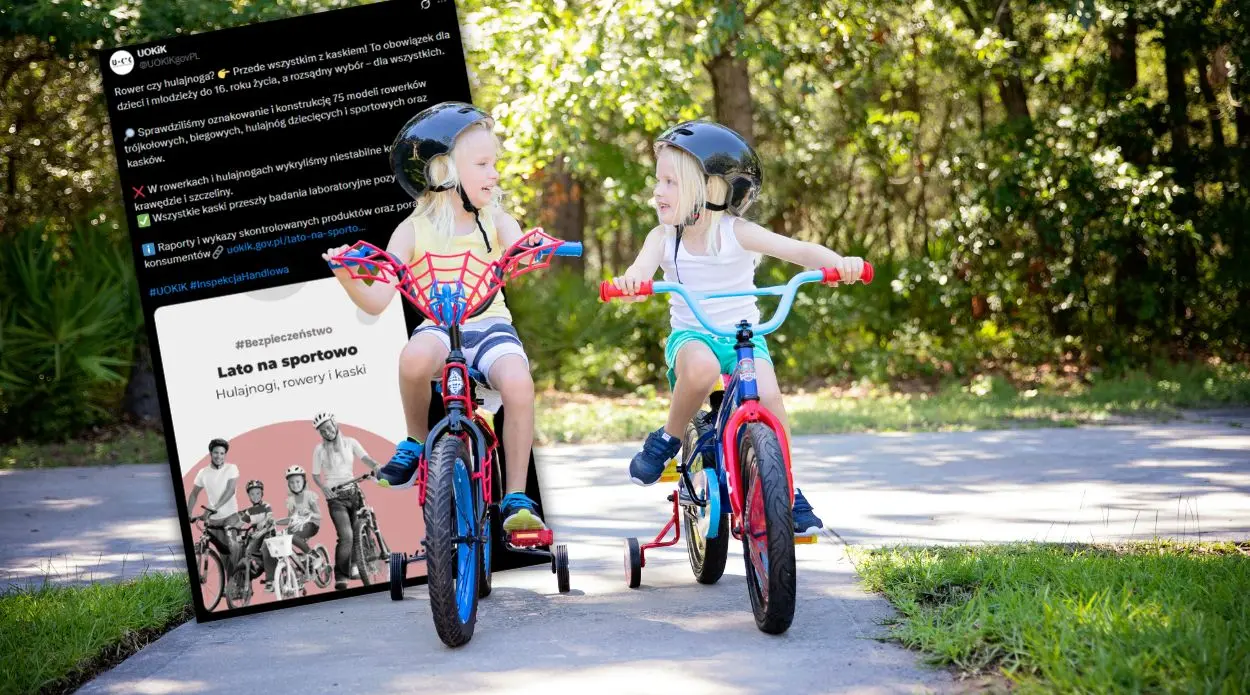 ¡UOKiK golpea a los gigantes! Se descubren defectos de diseño en bicicletas y patinetes para niños