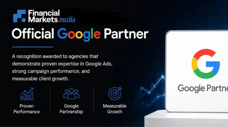 FinancialMarkets.media granted the Official Google Partner certification