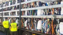 Transporte ilegal de 25 toneladas de residuos por la A4. Las autoridades devolvieron el camión a Bélgica