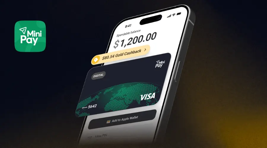 MiniPay launches a Visa debit card. Stablecoins can finally be issued normally!