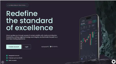 Virturo Broker – Premium CFD, Forex & Crypto Trading