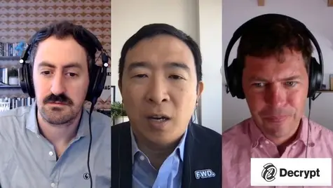 Andrew Yang on Crypto Regulation in DC: 'This Train Is Coming. What's the Cargo?'