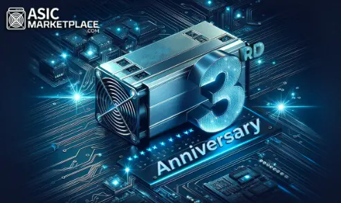 Asic Marketplace Celebrates 3 Remarkable Years Of Excellence In The Mining Industry