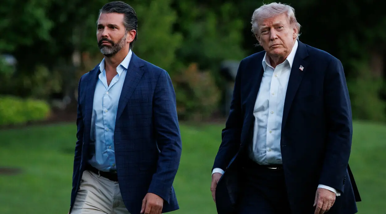 Donald Trump no asistió a la boda de su hijo. Este se casó con la hija de un banquero sospechoso de colaborar con Epstein
