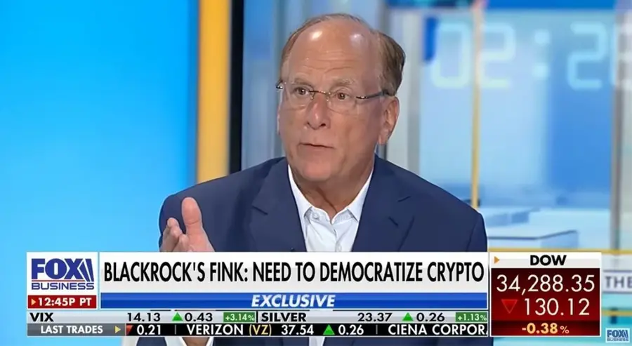 ¡Larry Fink, CEO de BlackRock, respalda a Bitcoin y desafía al oro en una declaración explosiva!  | FXMAG