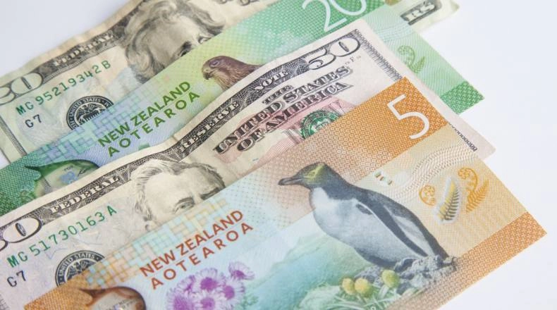 New Zealand dollar (NZD/USD) falls right back down