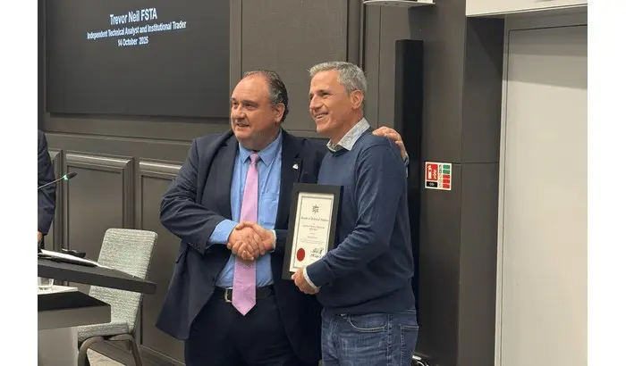FinancialMarkets.media Celebrates Chairman Francesc Riverola’s Honorary Membership from the Society of Technical Analysts (STA)