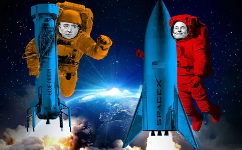 ¿Se estarán dando cuenta Bezos y Musk de lo que está haciendo la rivalidad con ellos? Bezos como el dueño de la primera estación espacial, ¿qué queda de Amazon? | FXMAG